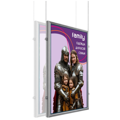 Световая панель Frame двусторонняя подвесная (BG-F-DS-HS-A1) в Уфе