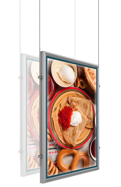 Световая панель Frame Slim односторонняя настенная (BG-FS-SS-WS-A1)